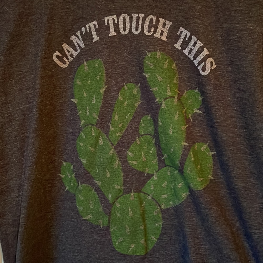 Can’t touch this cactus graphic tee - Picture 1 of 4
